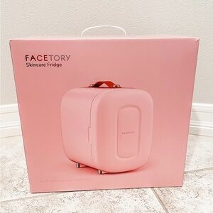 Facetory Skincare Fridge in Pink